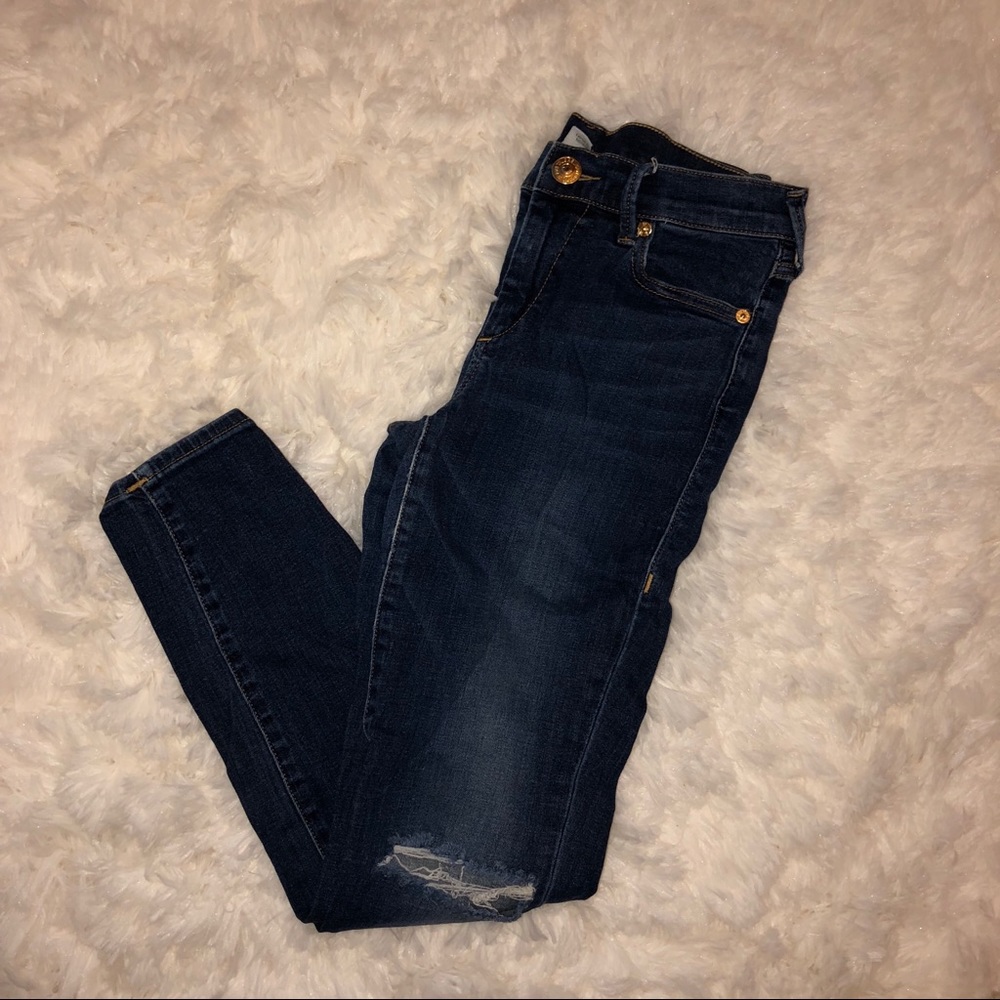 True Religion Halle Mid Rise Super Skinny